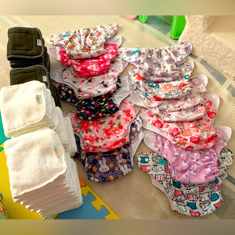 ALVABABY CLOTH DIAPERS